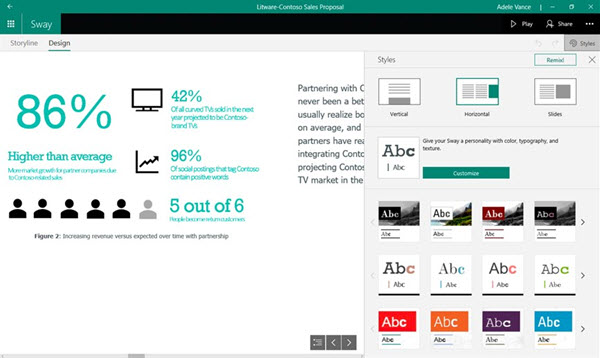 Microsoft Sway